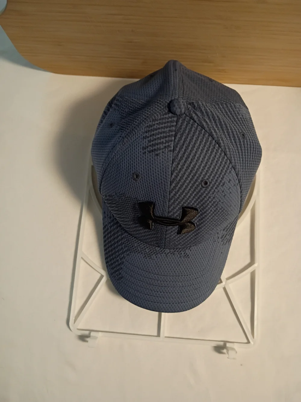 Under Armour Grey Performance Baseball Cap - Black Logo